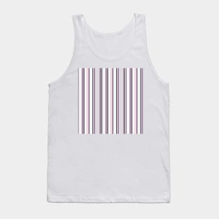 Vertical stripes in purple color harmony Tank Top